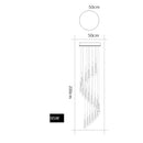 Axyaa Nordic Chandeliers Dining Room Pendant Lights Ceiling Hanging Lamps Indoor Lighting