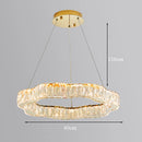 Axyaa Modern LED Pendant Chandeliers for Living & Dining Room Lighting