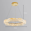 Axyaa LED Pendant Lights for Modern Home Decor and Dining Room Chandeliers