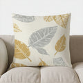 Axyaa Floral Pattern Decorative Throw Pillow Cover for Sofa, Bedroom, Car