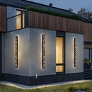 Axyaa LED Butterfly Strip Wall Sconce Fixture for Garage Courtyard