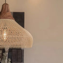 Axyaa Wabi Sabi Chandelier Pendant Lights for Retro Wooden Homestay Atmosphere