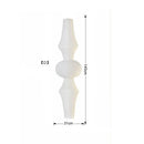 Axyaa Wabi-sabi Noguchi Chandelier Rice Paper Lamp Medieval Villa Hall