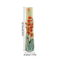 Axyaa Boho Resin Face Vase: Hand-painted Table Ornament for Creative Flower Arrangements