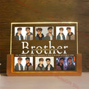 Axyaa Custom 3D Acrylic Lamp with Photo Text Night Light Gift