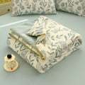Axyaa Lightweight Double Gauze Quilt: Queen Size Soft Soya Fibre Comforter