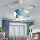 Axyaa Modern Ceiling Fan Lights for Kids' Bedroom and Dining Room LED Indoor Lighting