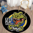 Axyaa Round Rugs Living Room Floor Mats Children's Carpet Bedroom Home Decor