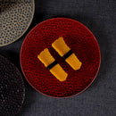 Axya Ceramic Honeycomb Dinner Plate Sushi Dish Fruit Tray Dim Sum Dish