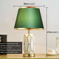 Axyaa Contemporary Ceramic Table Lamp LED Dimming Desk Light for Home Living Room