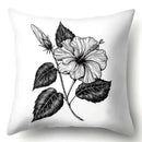 Axyaa Cactus Flower Decorative Cushion Cover 45X45CM Home Sofa Pillowcase