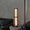Axyaa Nordic Glass Floor Lamp - LED Stand Lighting for Living Room & Bedroom