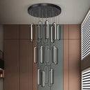 Axyaa Modern Living Room Chandeliers LED Ceiling Lamp Hanging Lights