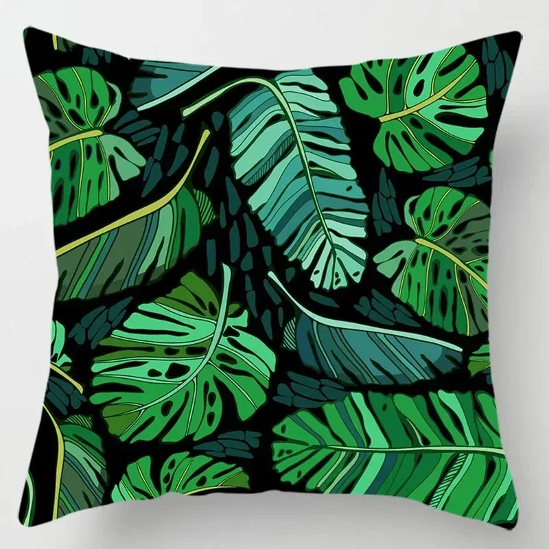 Axyaa Small Floral Geometric Heart Pillowcase
