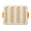 Silicone Baguette Bake Tray Mold by Axyaa for Restaurant-Quality Baking