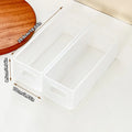 Axyaa Foldable Scallion Storage Box with Handle - Kitchen Food Organizer