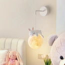 Axya Nordic LED Rabbit Bear Wall Sconces for Kids' Room Lighting