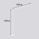 Axyaa Minimalist LED Floor Lamp with Remote Control Dimming, Nordic Ins Style
