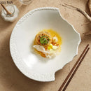 Axyaa Stone Pattern Ceramic Salad Soup Pasta Snack Bowl Set