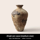 Axyaa Retro Wabi-Sabi Ceramic Vase for Stylish Living Room Flower Arrangement