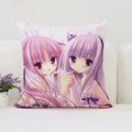 Axyaa Anime Pillow Covers for Sofa, Car, or Sleeping Pillows - 50x50 Decorative Cushion Cover