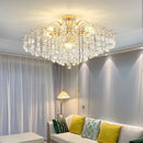 Axyaa Postmodern Crystal Chandelier: Luxury Living Room Lighting, French Style Fashion Fixture