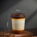Ceramic Axyaa Coffee Cup with Silicone Cover - Set of 2