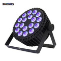 Axyaa LED Par Lights 18x18W RGBWA+UV DMX512 Professional Stage Dj Equipment