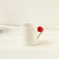 Axyaa Geometric Ceramic Coffee Cup Set
