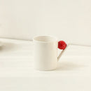 Axyaa Geometric Ceramic Coffee Cup Set