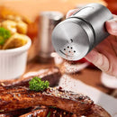 Axyaa Stainless Steel Spice Shaker Seasoning Pot Rotating Kitchen Gadget