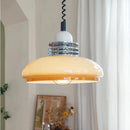 Axyaa Retro Glass Pendant Light Chandelier for Restaurant, Bar, Bedroom, Study