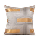Axyaa Geometric Pattern Throw Pillowcase: Elegant Home Decor Cushion Cover 45X45