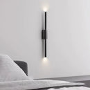 Axyaa Modern Brass Wall Lamp for Indoor Spaces - Gold Black Copper Natural Light