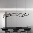 Axyaa Modern Ceiling Chandelier | Dining Room Hanging Light | Living Room Pendant Fixture