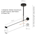 Axyaa Adjustable LED Hanging Lamp for Stylish Home Decor & Dining Space