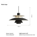 Axyaa Colorful LED Pendant Lamp for Modern Spaces