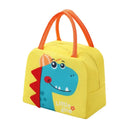 Axyaa Cartoon Kids Lunch Bag - Thermal Insulation, Waterproof Oxford Cloth