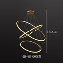 Axyaa Staircase Chandelier: Modern LED Pendant Light for Living Room and Indoor Lighting