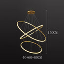 Axyaa Staircase Chandeliers: Modern LED Pendant Light for Living Room and Indoor Lighting