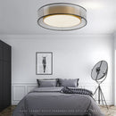 Axyaa Nordic LED Ceiling Lamp Copper Home Decor for Bedroom, Restaurant, Study