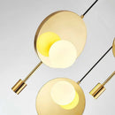 Axyaa Stainless Steel Pendant Light - Modern Dining Room Bar Bedroom Hanging Lamp