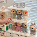 Axyaa Labubu Dolls Blind Box Display Rack - Transparent Acrylic Plush Toy Organizer