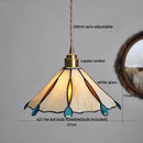 Axyaa Nordic Glass Copper LED Pendant Lamp for Dining Room and Bedroom