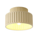 Axyaa Nordic Resin Ceiling Light for Bedroom Hallway Living Room