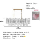 Axyaa Glass Chandelier Light: Elegant French Home Decor for Living Room, Bedroom, Hotel, Staircase.