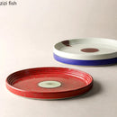 Axyaa Ceramic Steak Sashimi Dessert Pasta Serving Plates, Restaurant Tableware
