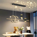 Axyaa Nordic LED Chandelier for Home Dining Kitchen Bar Café Hotel Lighting