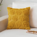 Axyaa Halloween Pumpkin Plush Pillowcase: Embroidered Cojines, Throw Headboard Cushion Cover