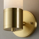 Axyaa Copper Marble Wall Lamp: Chinese Style, Postmodern Design for Living Room, Bedroom
